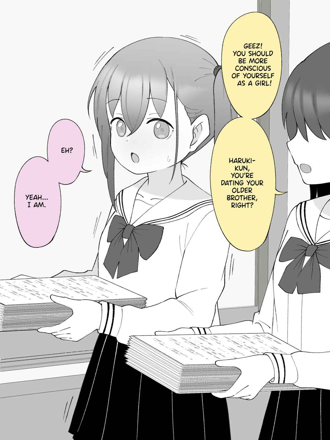 Aniki no Kanojo ni Naru, Onnanoko ni Nacchatta Otouto Chapter 90 - Page 2