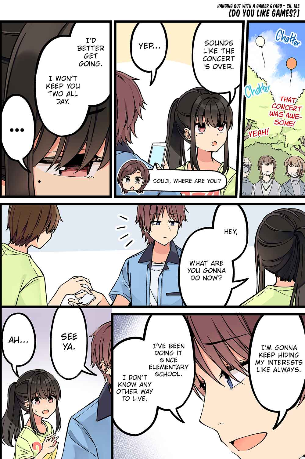 Real mo Tama ni wa Uso o Tsuku Chapter 183 - Page 1