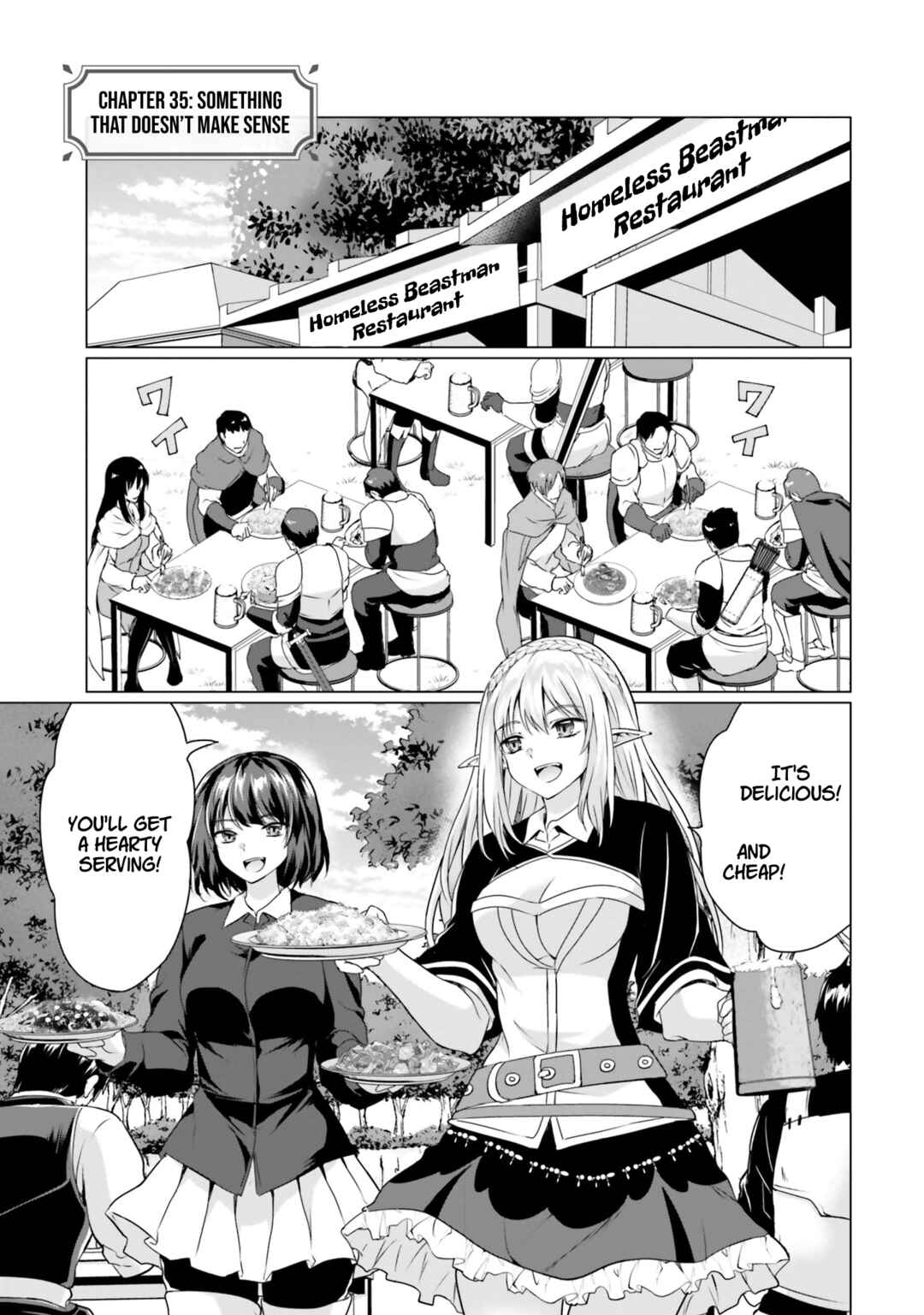 Homeless Tensei: Isekai de Jiyuusugiru Jikyuujisoku Seikatsu Chapter 35 - Page 2