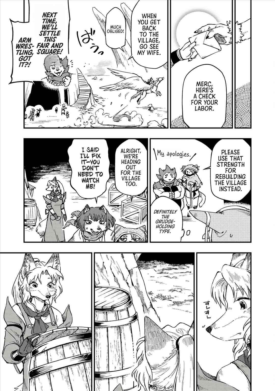 Batsuichi Kitsune to Tabi Gohan Chapter 4 - Page 12