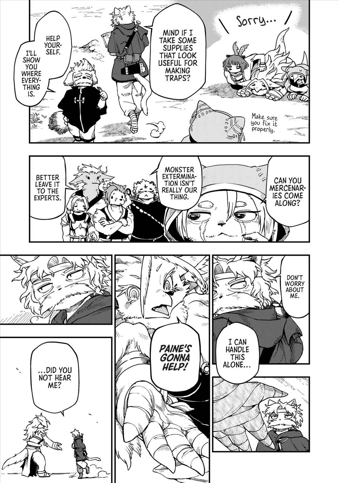Batsuichi Kitsune to Tabi Gohan Chapter 4 - Page 8