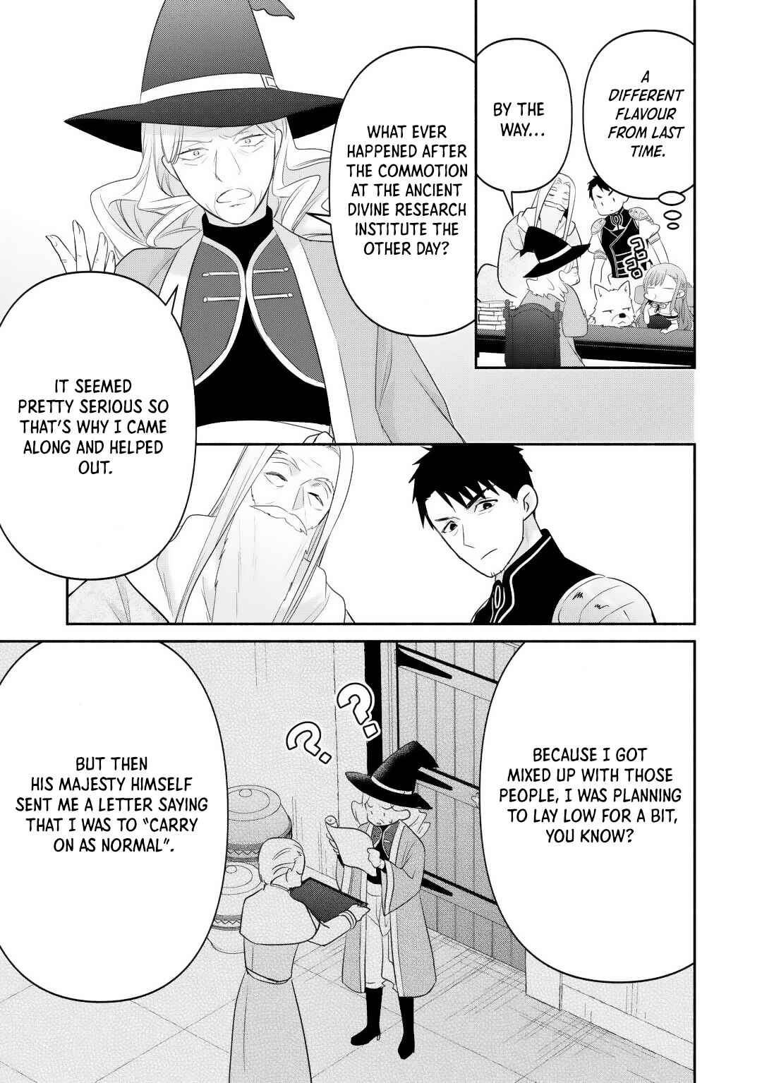 Tensei Youjo.: Shinjuu to Ouji to, Saikyou no Oji-san Youhei-dan no Naka de Ikiru Chapter 14 - Page 3