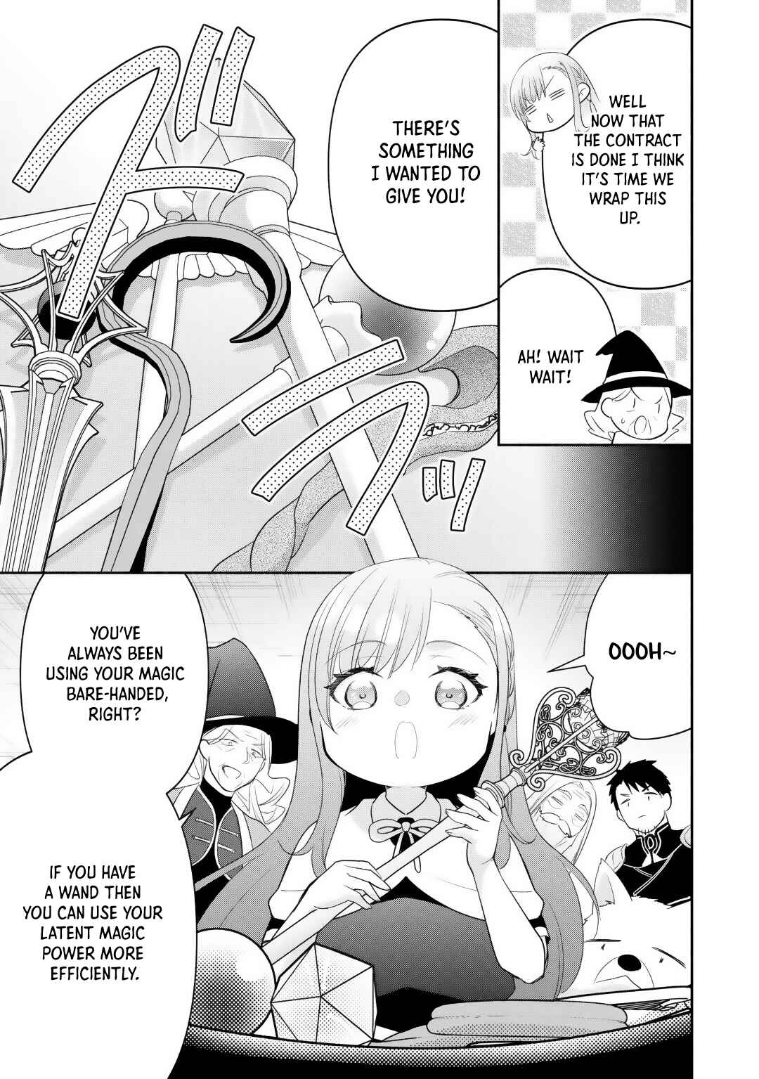 Tensei Youjo.: Shinjuu to Ouji to, Saikyou no Oji-san Youhei-dan no Naka de Ikiru Chapter 14 - Page 5