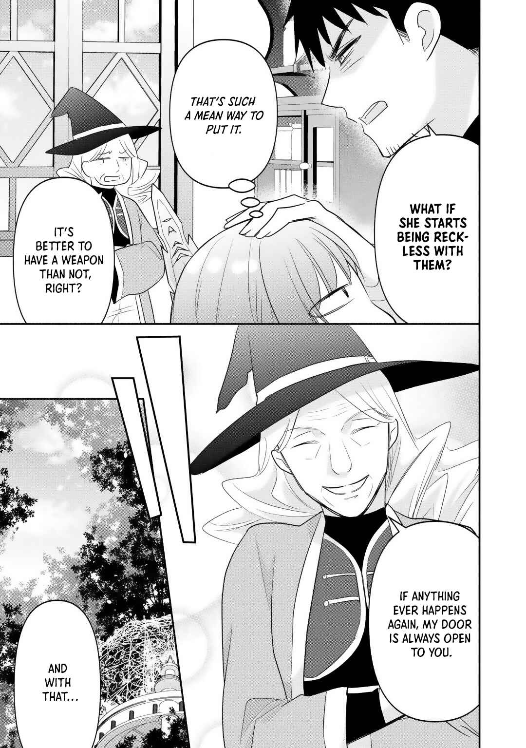 Tensei Youjo.: Shinjuu to Ouji to, Saikyou no Oji-san Youhei-dan no Naka de Ikiru Chapter 14 - Page 9
