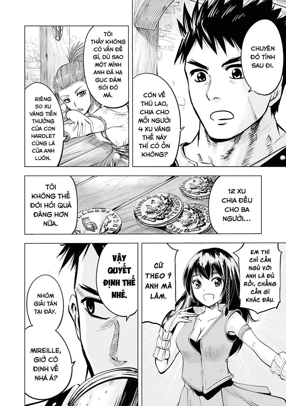 Oukoku e Tsuzuku Michi - Dorei Kenshi no Nariagari Harem Life Chapter 7 - Page 2