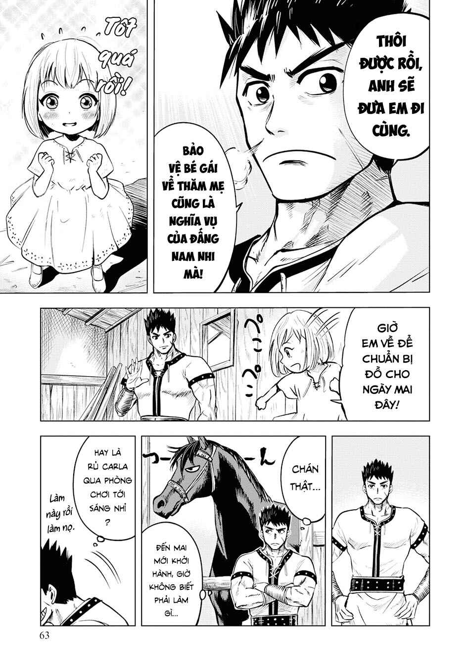 Oukoku e Tsuzuku Michi - Dorei Kenshi no Nariagari Harem Life Chapter 7 - Page 23