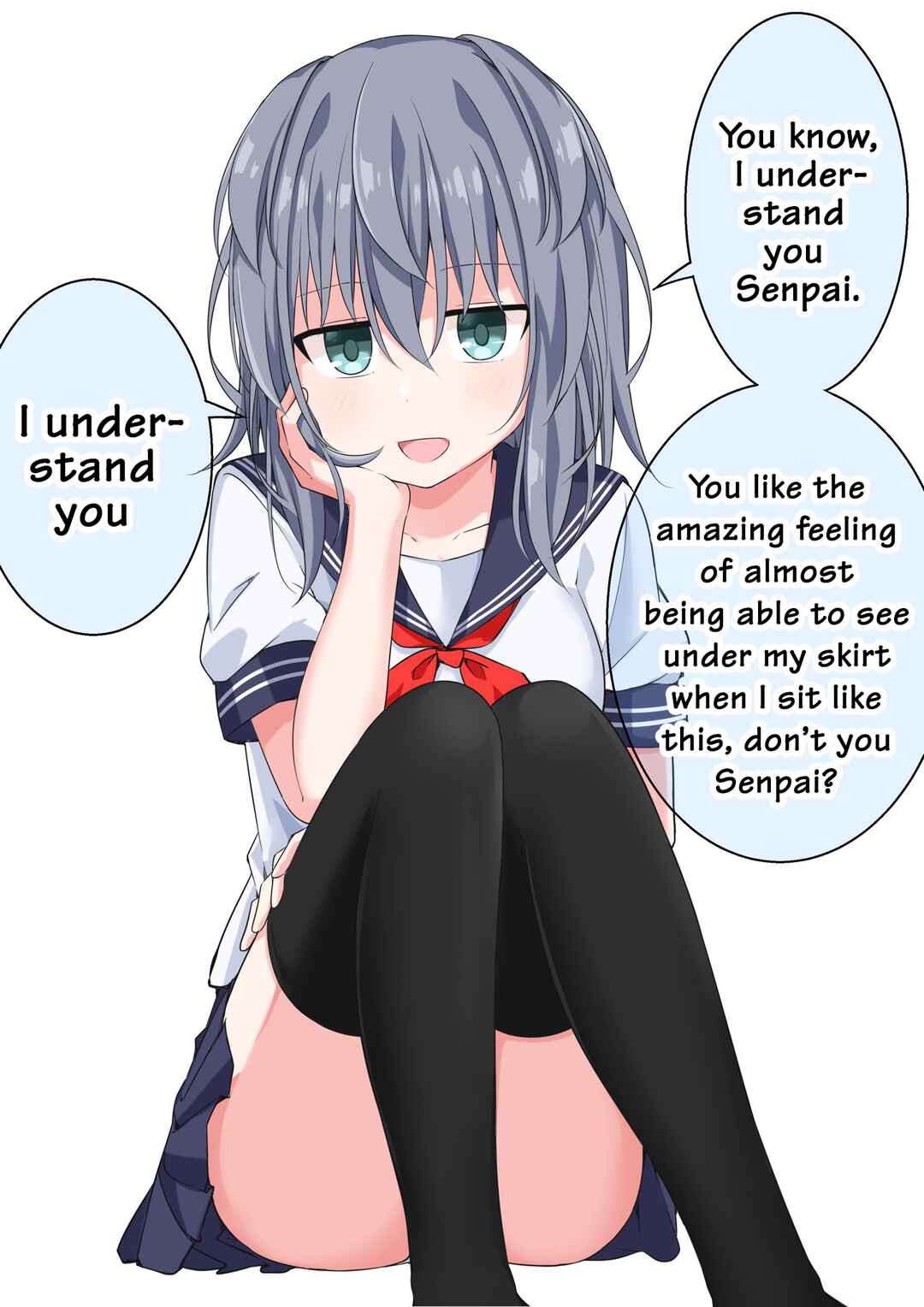 Kouhai-chan Who Understands You Chapter 17 - Page 1