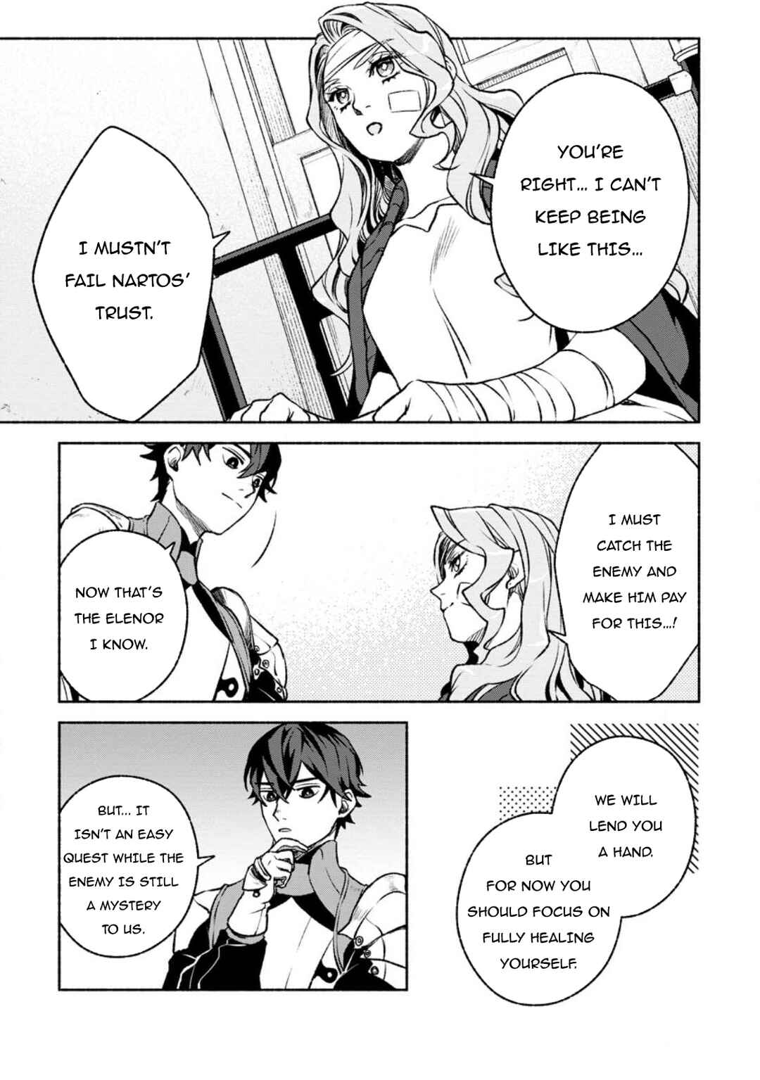 Sono Monban, Saikyou ni Tsuki: Tsuihou Sareta Bougyoryoku 9999 no Senshi, Outo no Monban to shite Musou Suru Chapter 24 - Page 18