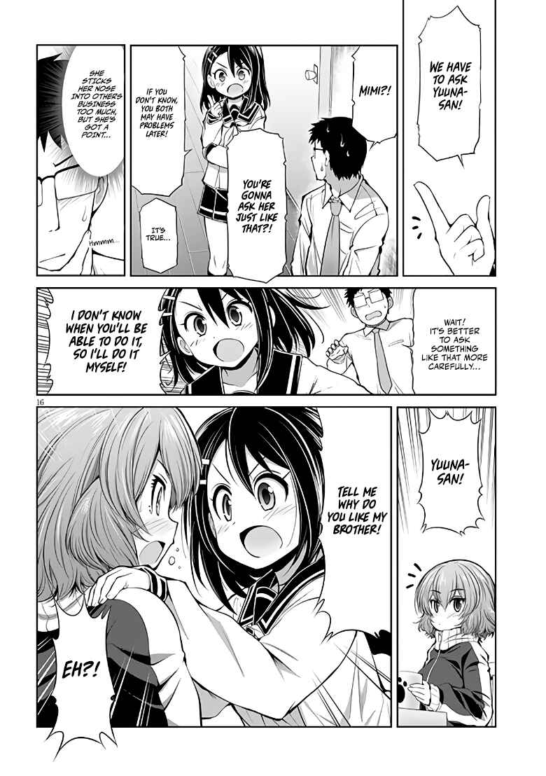 Saegusa-san wa Megane-senpai to Koi wo Egaku Chapter 5 - Page 16