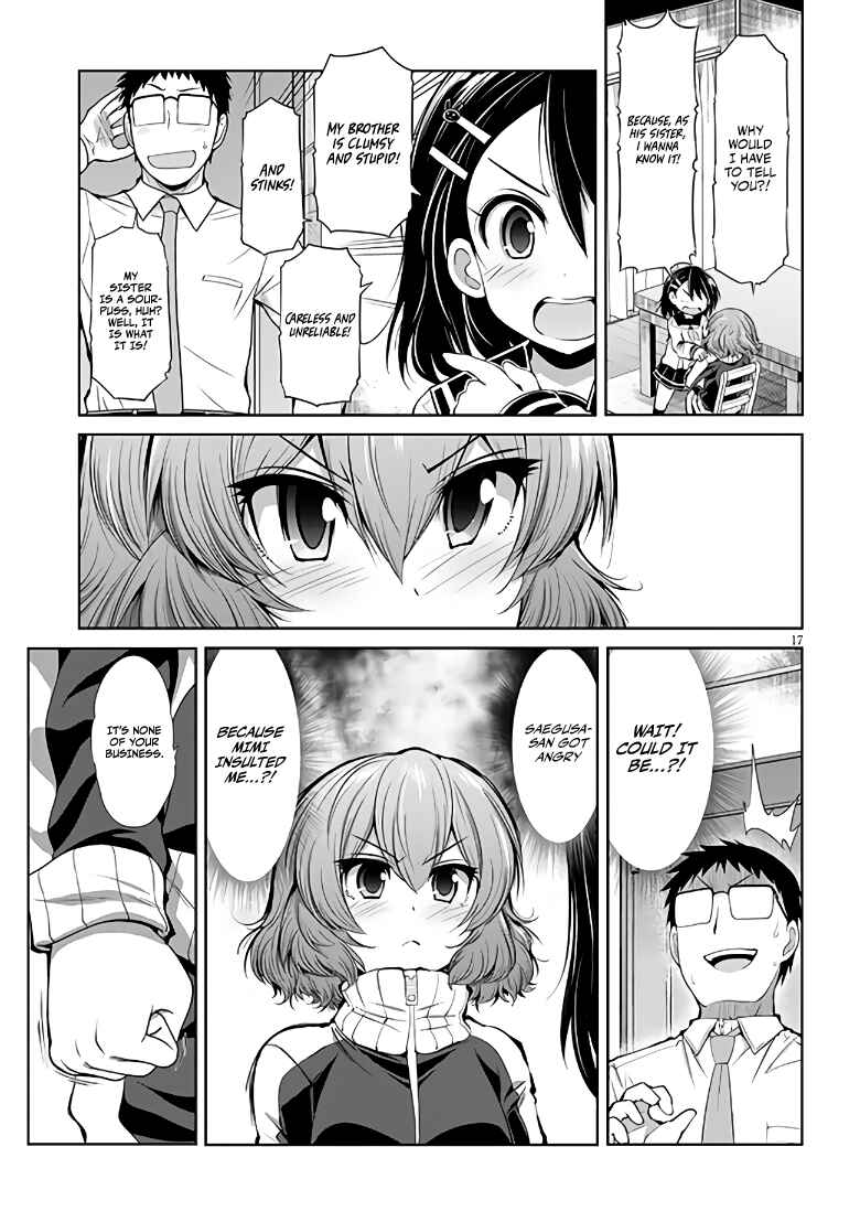 Saegusa-san wa Megane-senpai to Koi wo Egaku Chapter 5 - Page 17