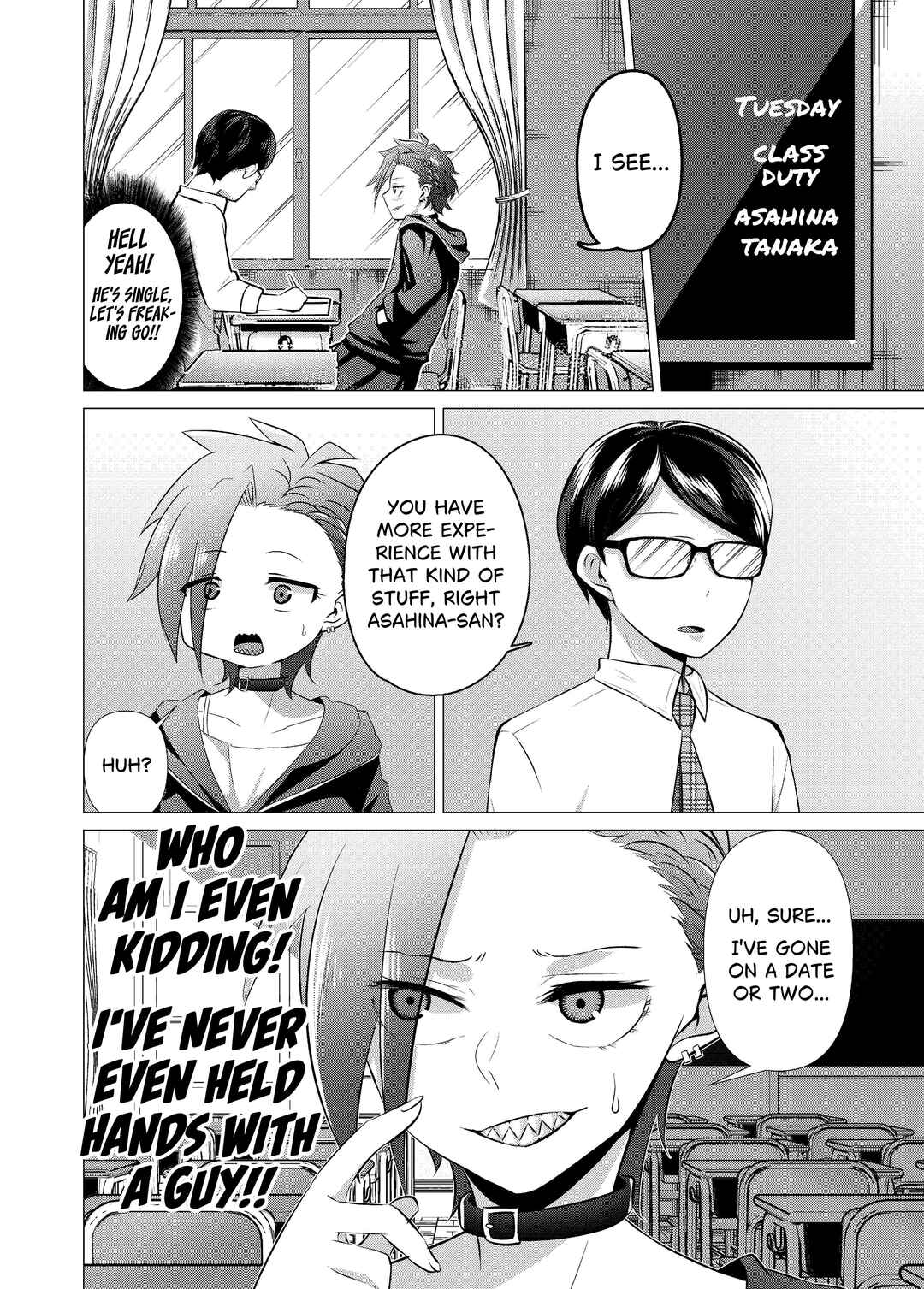 Yankee-chan ga Jimi Megane ni Koisuru Hanashi Chapter 2 - Page 2
