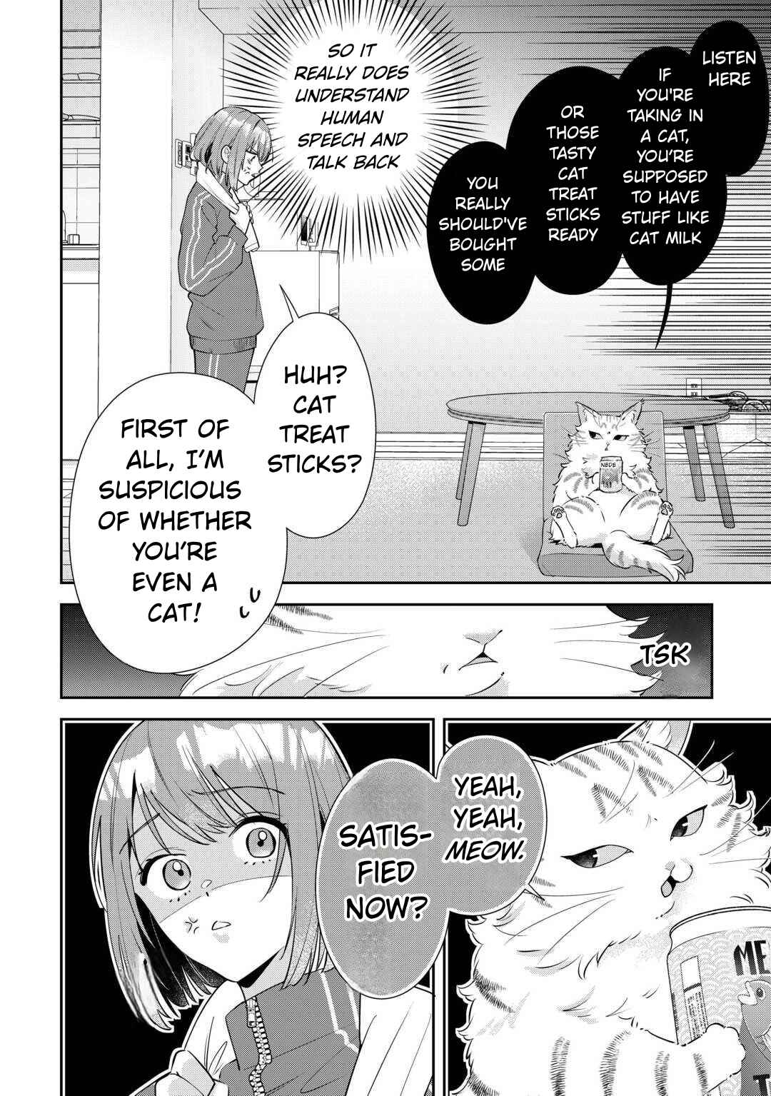 Hirotta no ga Hontoni Neko ka wa Utagawashi Chapter 1 - Page 8