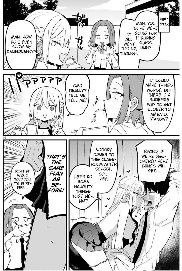 Iinchou Desu ga Furyou ni Naru Hodo Koi Shitemasu! Chapter 3 - Page 10