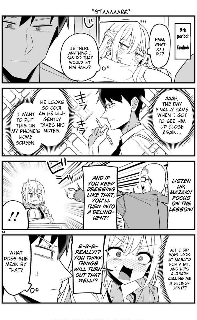 Iinchou Desu ga Furyou ni Naru Hodo Koi Shitemasu! Chapter 3 - Page 14