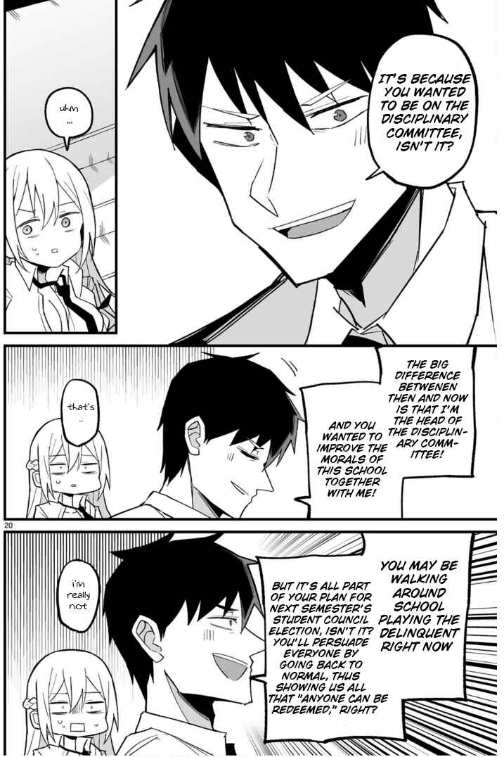 Iinchou Desu ga Furyou ni Naru Hodo Koi Shitemasu! Chapter 3 - Page 20