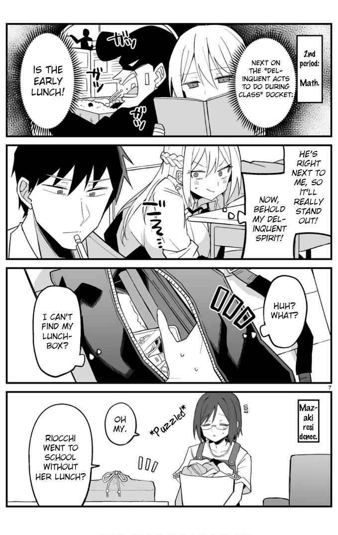Iinchou Desu ga Furyou ni Naru Hodo Koi Shitemasu! Chapter 3 - Page 7