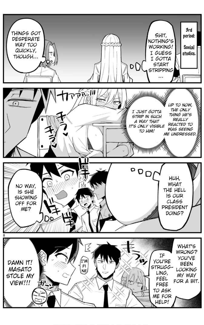 Iinchou Desu ga Furyou ni Naru Hodo Koi Shitemasu! Chapter 3 - Page 8
