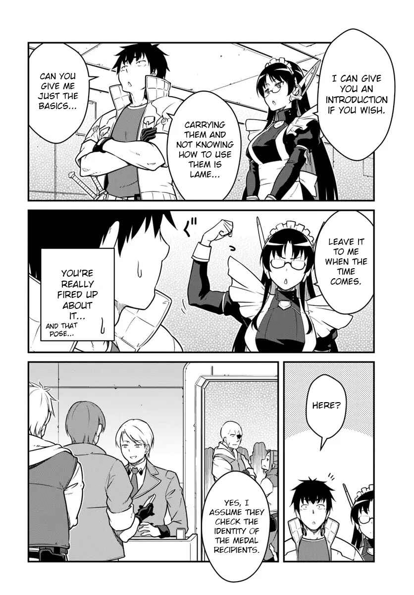 Mezametara Saikyou Soubi to Uchuusen-mochi datta node, Ikkodate Mezashite Youhei to shite Jiyuu ni Ikitai Chapter 53.1 - Page 2