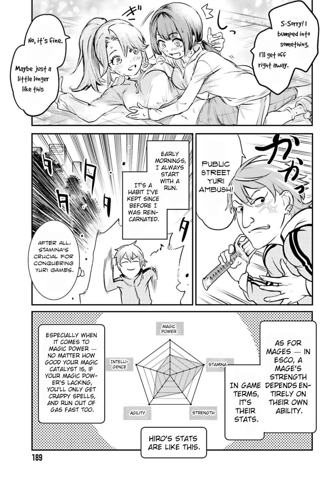 Danshi Kinsei Game Sekai de Ore ga Yaru Beki Yuiitsu no Koto: Yuri no Aida ni Hasamaru Otoko Toshite Tensei Shite Shimaimashita Chapter 2 - Page 37