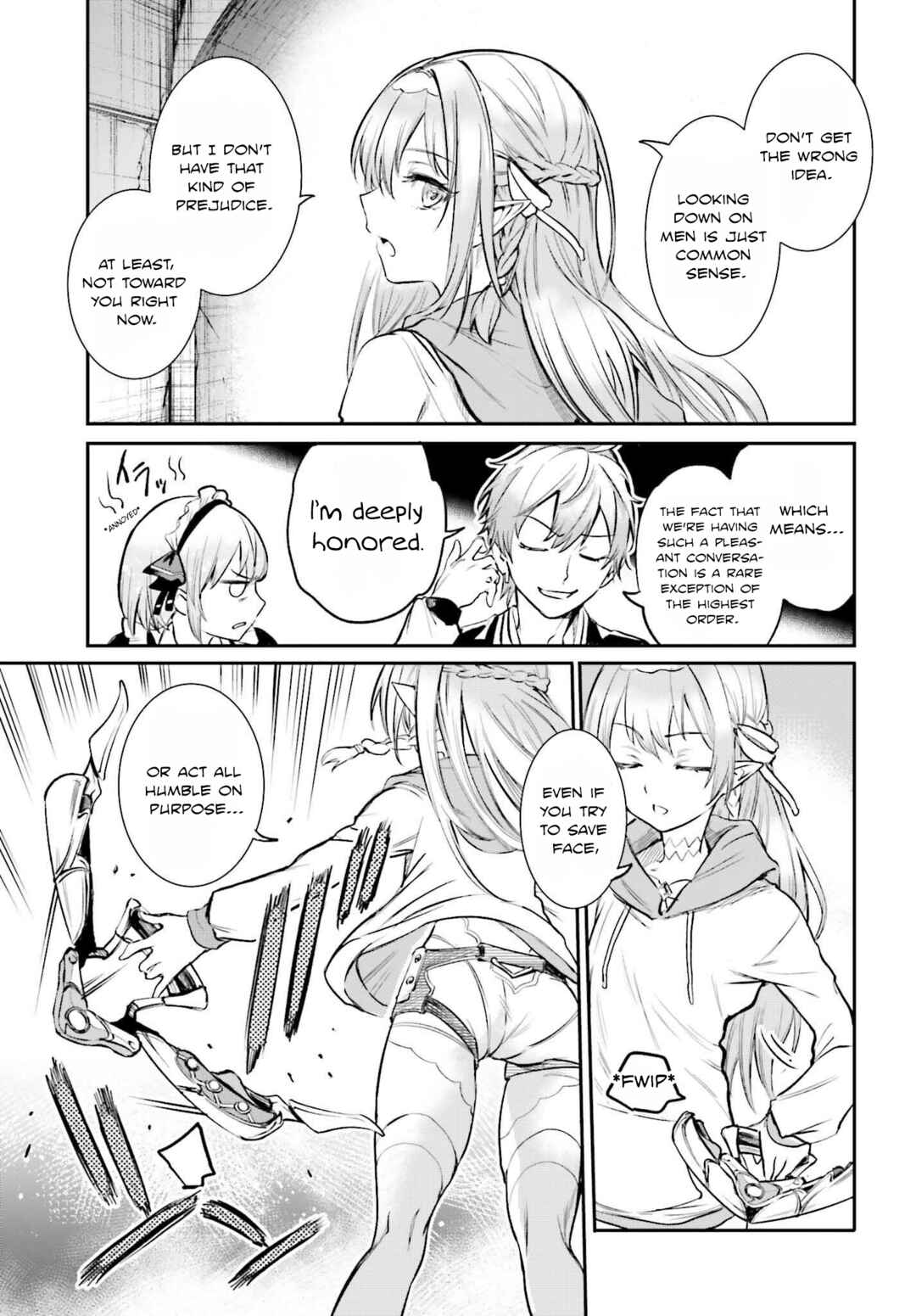 Danshi Kinsei Game Sekai de Ore ga Yaru Beki Yuiitsu no Koto: Yuri no Aida ni Hasamaru Otoko Toshite Tensei Shite Shimaimashita Chapter 2 - Page 9