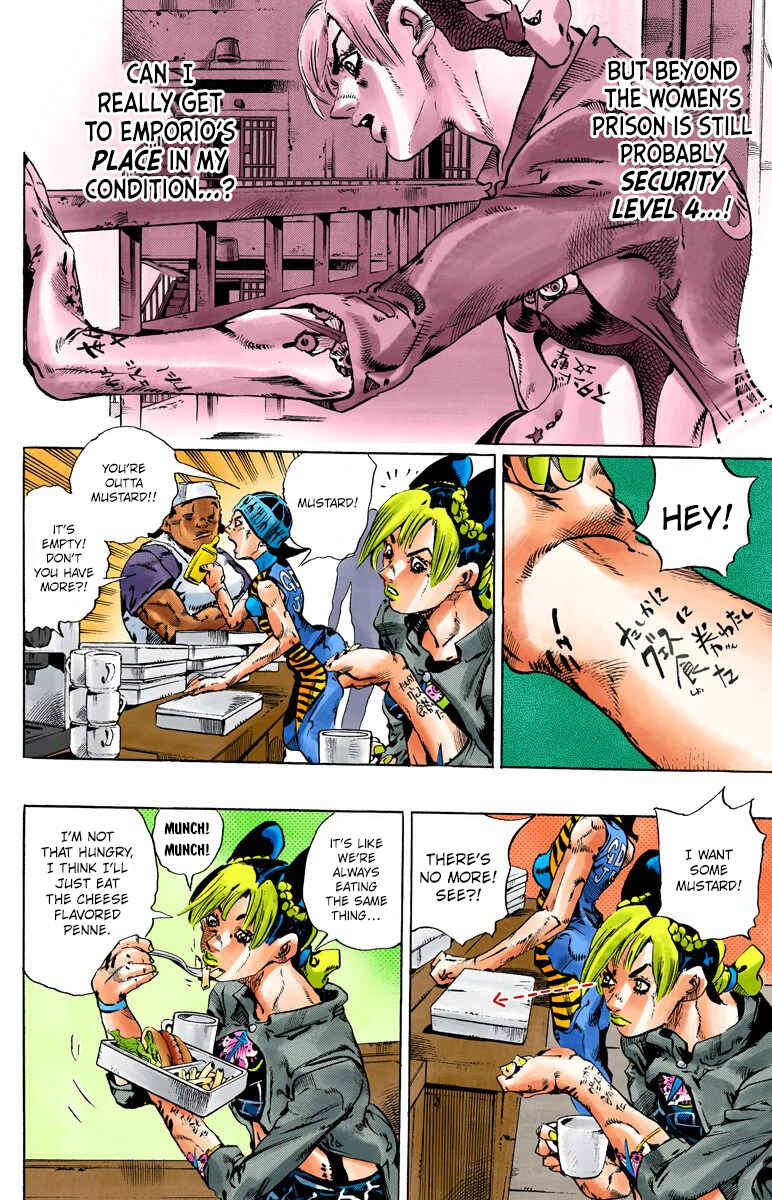 JoJo no Kimyou na Bouken: Part 6 - Stone Ocean Color-ban Chapter 98 - Page 6