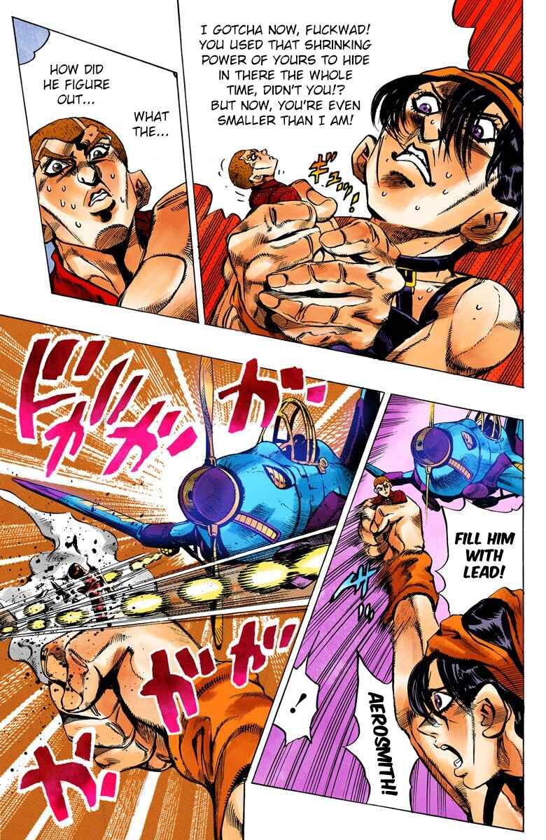 JoJo no Kimyou na Bouken: Part 5 - Ougon no Kaze Color-ban Chapter 34 - Page 11