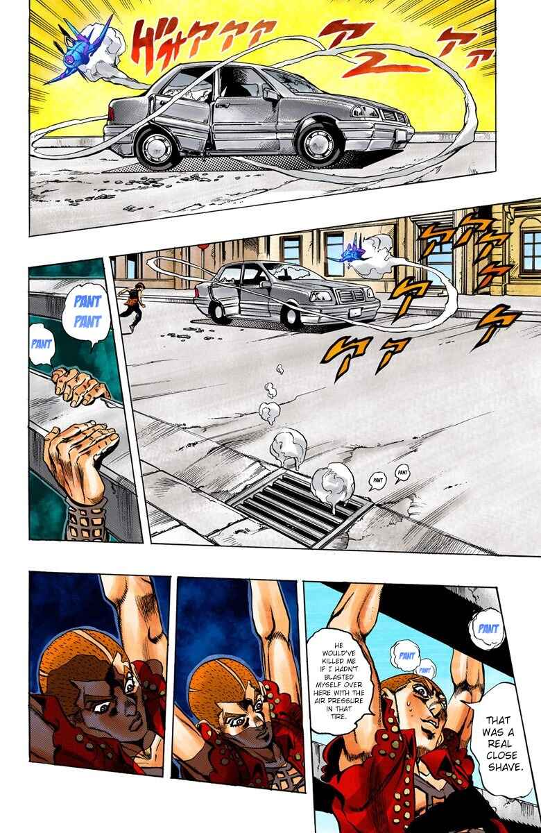 JoJo no Kimyou na Bouken: Part 5 - Ougon no Kaze Color-ban Chapter 34 - Page 20