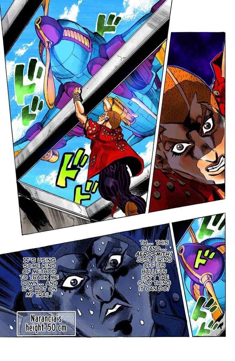 JoJo no Kimyou na Bouken: Part 5 - Ougon no Kaze Color-ban Chapter 34 - Page 21
