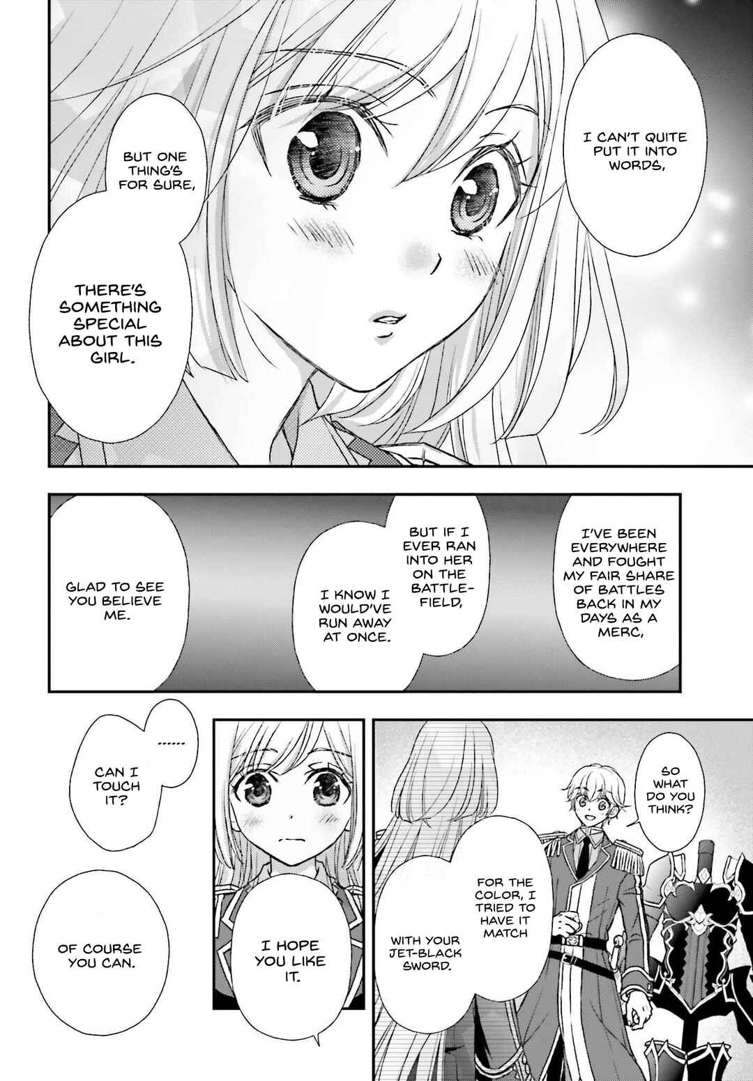 Shinigami ni Sodaterareta Shoujo wa Shikkoku no Tsurugi o Mune ni Idaku Chapter 33 - Page 4