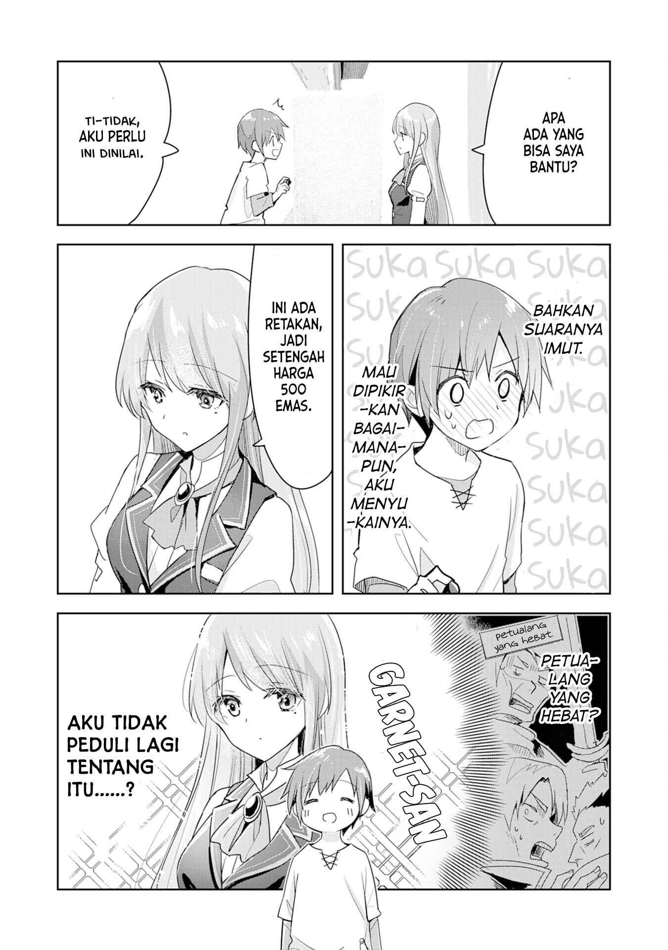 Uketsukejou ni Kokuhaku Shitakute Guild ni Kayoitsumetara Eiyuu ni Natteta Chapter 1 - Page 11