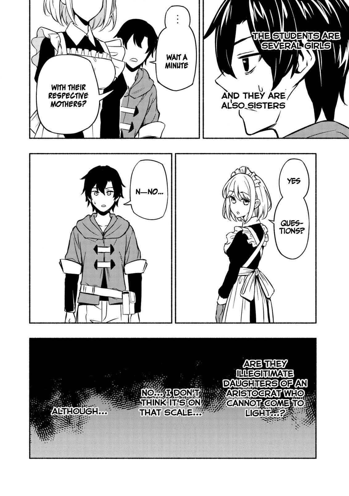 Maou Reijou no Kyouiku Gakari ~Yuusha Gakuin wo Tsuihou Sareta Heimin Kyoushi wa Maou no Musume-Tachi no Katei Kyoushi to Naru~ Chapter 2 - Page 19