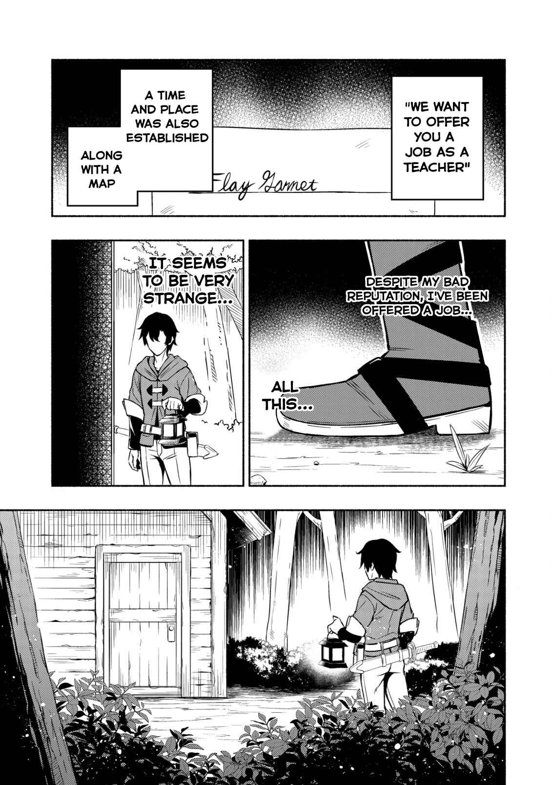 Maou Reijou no Kyouiku Gakari ~Yuusha Gakuin wo Tsuihou Sareta Heimin Kyoushi wa Maou no Musume-Tachi no Katei Kyoushi to Naru~ Chapter 2 - Page 7