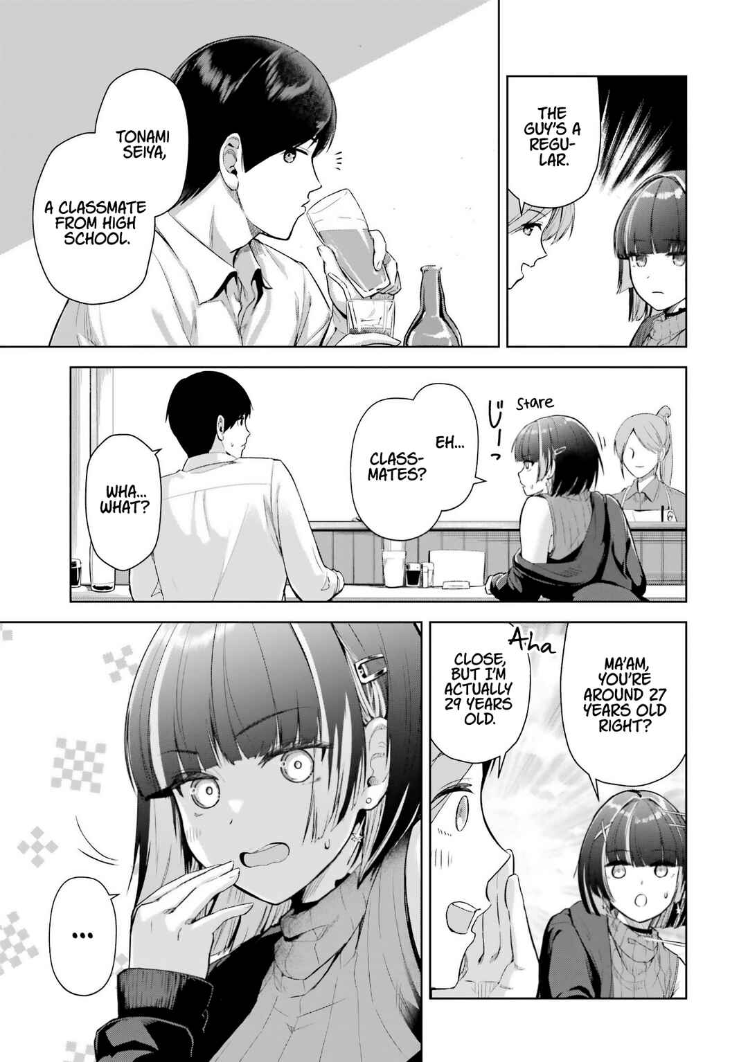 Tachinomi Izakaya de Kuudere Downer-kei Joshidaisei ga Tonari ni Kuru Hanashi Chapter 1 - Page 18