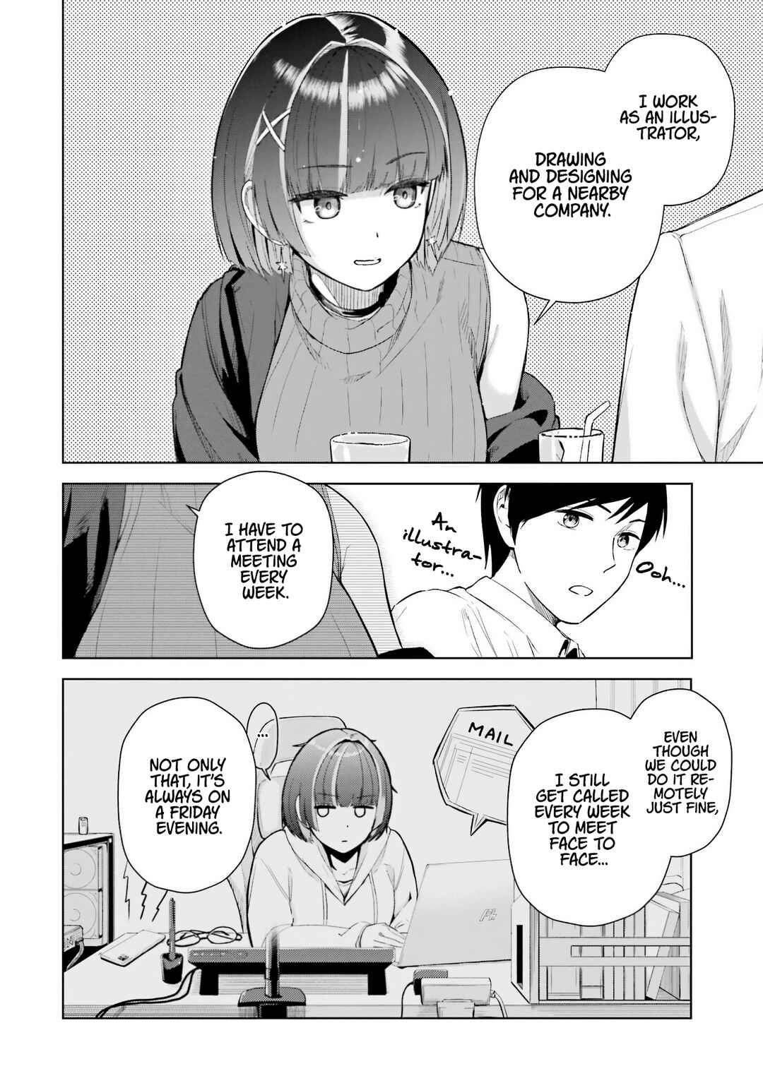 Tachinomi Izakaya de Kuudere Downer-kei Joshidaisei ga Tonari ni Kuru Hanashi Chapter 1 - Page 23