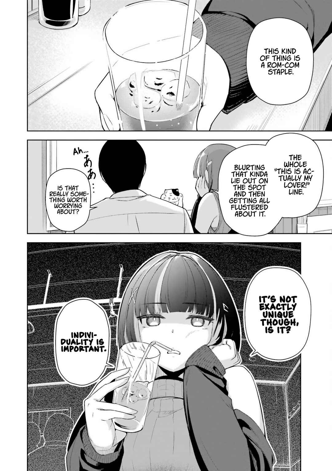 Tachinomi Izakaya de Kuudere Downer-kei Joshidaisei ga Tonari ni Kuru Hanashi Chapter 1 - Page 35