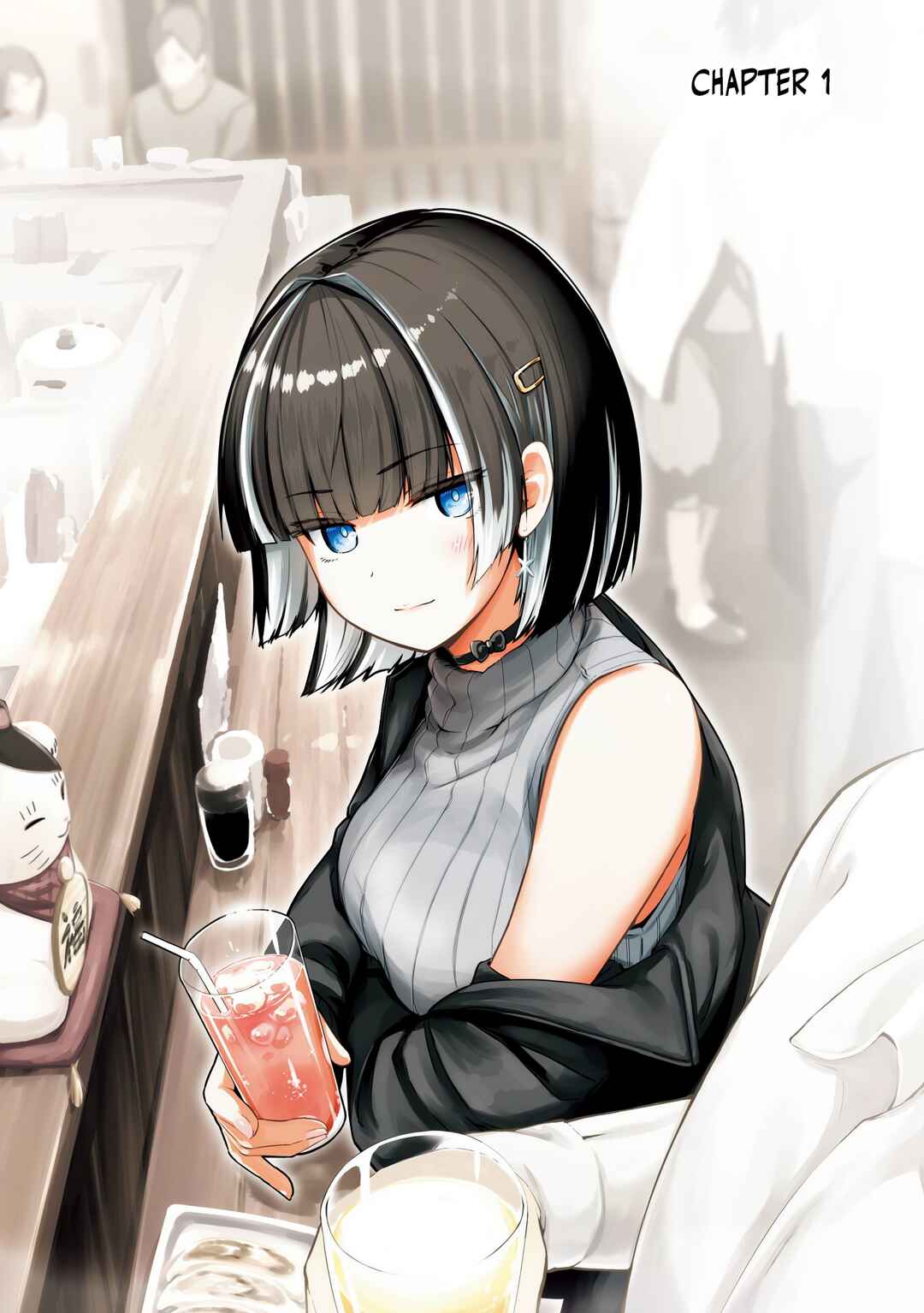 Tachinomi Izakaya de Kuudere Downer-kei Joshidaisei ga Tonari ni Kuru Hanashi Chapter 1 - Page 6