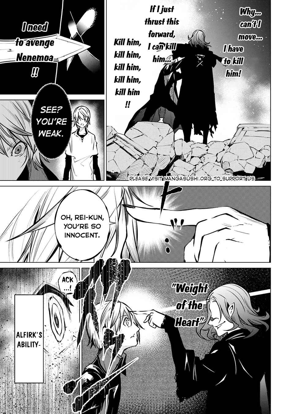 SSS-Rank Dungeon de Knife Ippon Tewatasare Tsuihou Sareta Shiro Madoushi - Yggdrasil no Noroi ni Yori Jakuten de Aru Maryoku Fusoku wo Kokufukushi Sekai Saikyou e to Itaru Chapter 20.2 - Page 15
