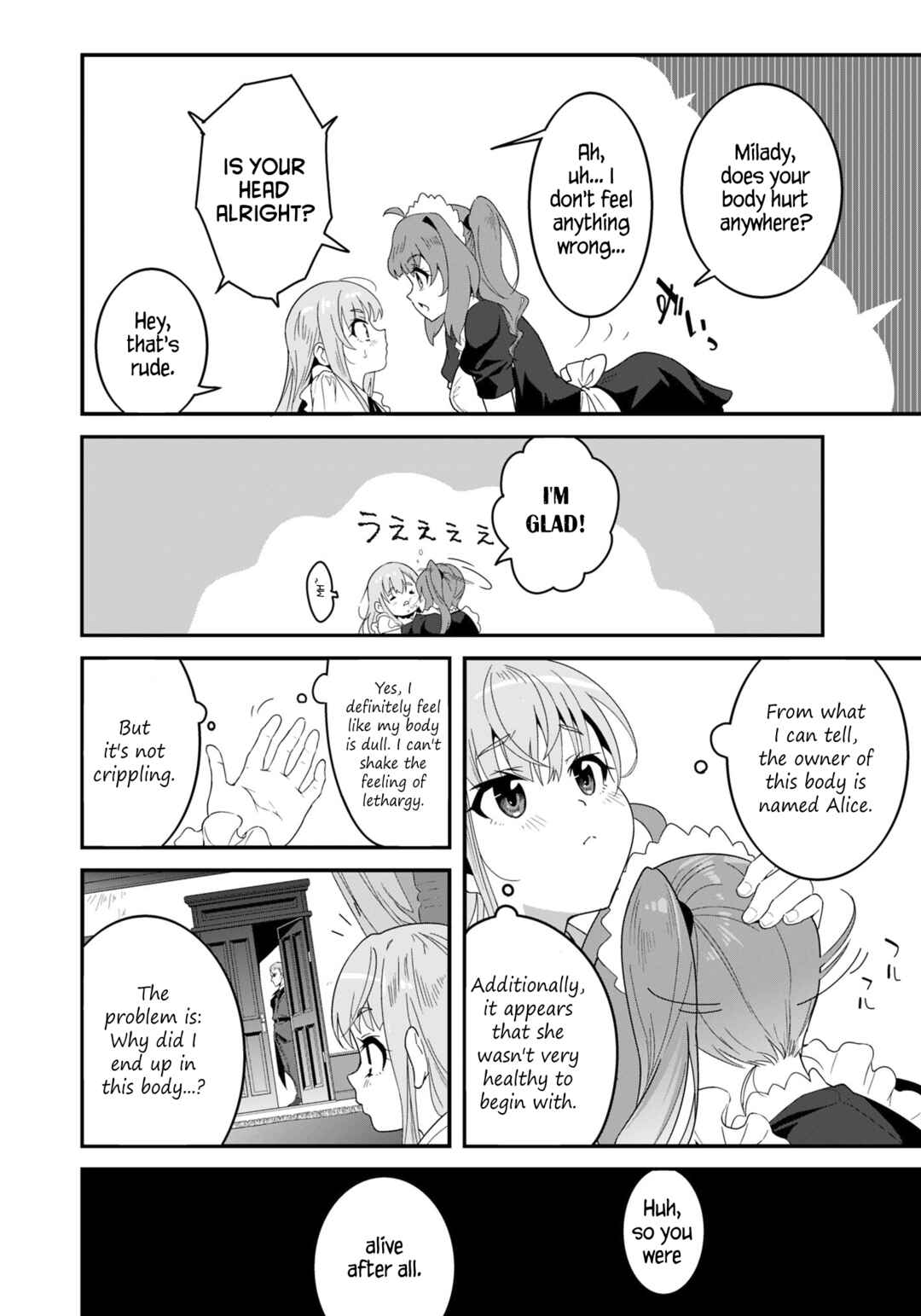 Reijou Alice no Eiyuutan ~Kizoku no Shoujo ni Tensei shita Eiyuu wa Yagate Saikyou to nari Hitobito wo Sukuu tame Musou suru~ Chapter 1 - Page 11
