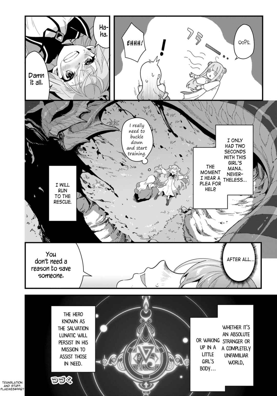 Reijou Alice no Eiyuutan ~Kizoku no Shoujo ni Tensei shita Eiyuu wa Yagate Saikyou to nari Hitobito wo Sukuu tame Musou suru~ Chapter 1 - Page 38