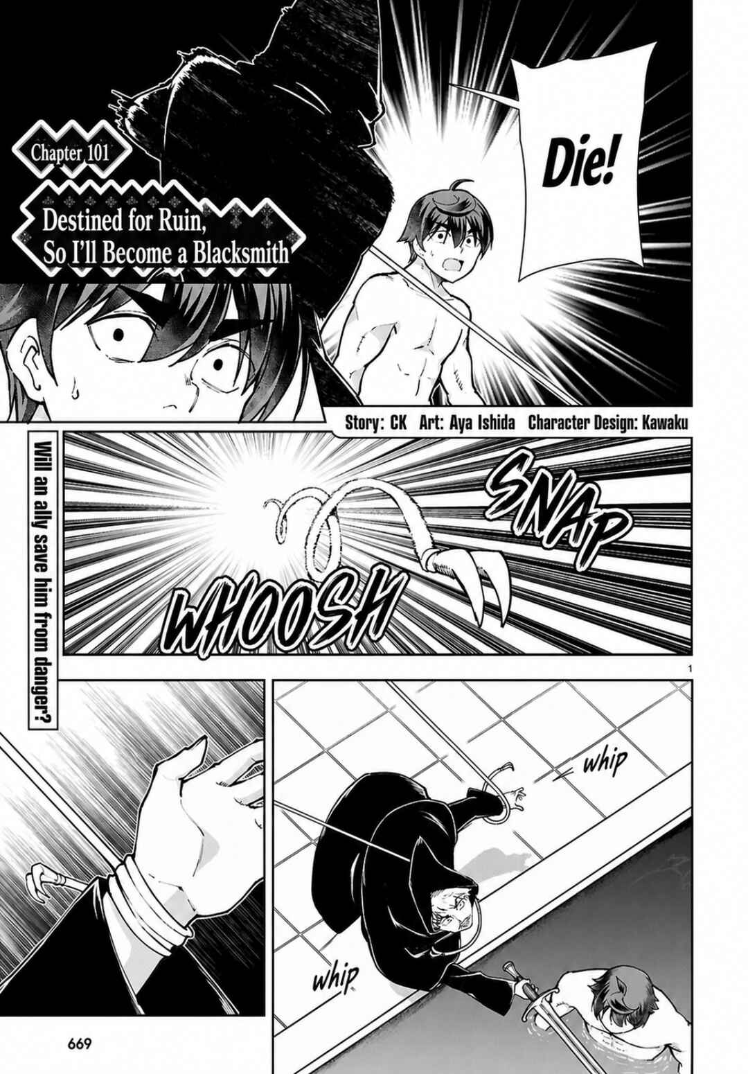 Botsuraku Yotei Nanode, Kajishokunin o Mezasu Chapter 101 - Page 1