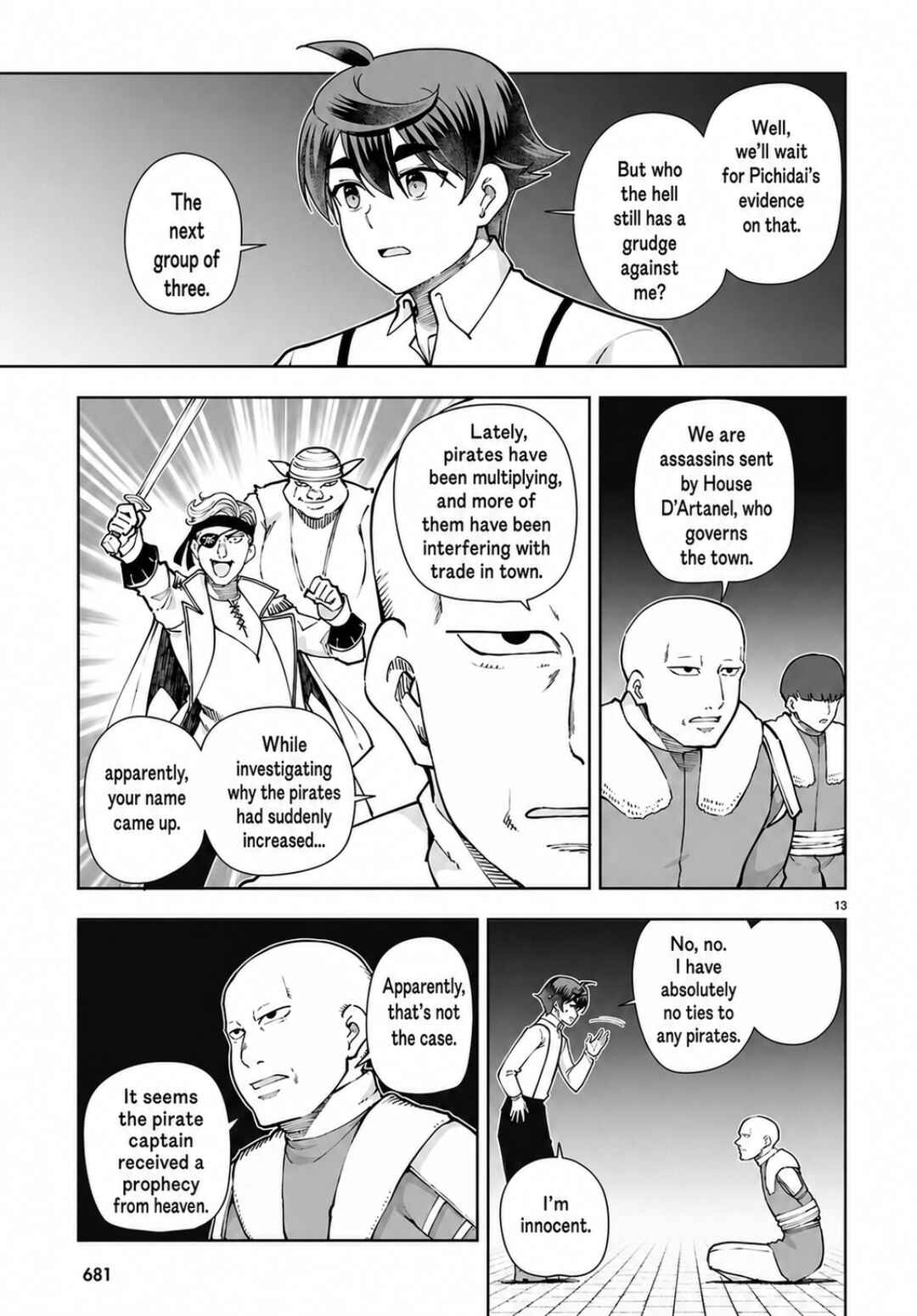 Botsuraku Yotei Nanode, Kajishokunin o Mezasu Chapter 101 - Page 13