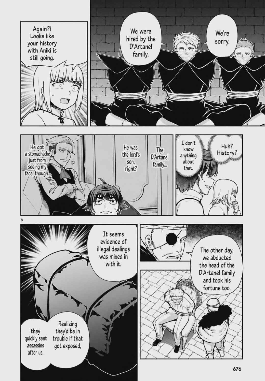 Botsuraku Yotei Nanode, Kajishokunin o Mezasu Chapter 101 - Page 8