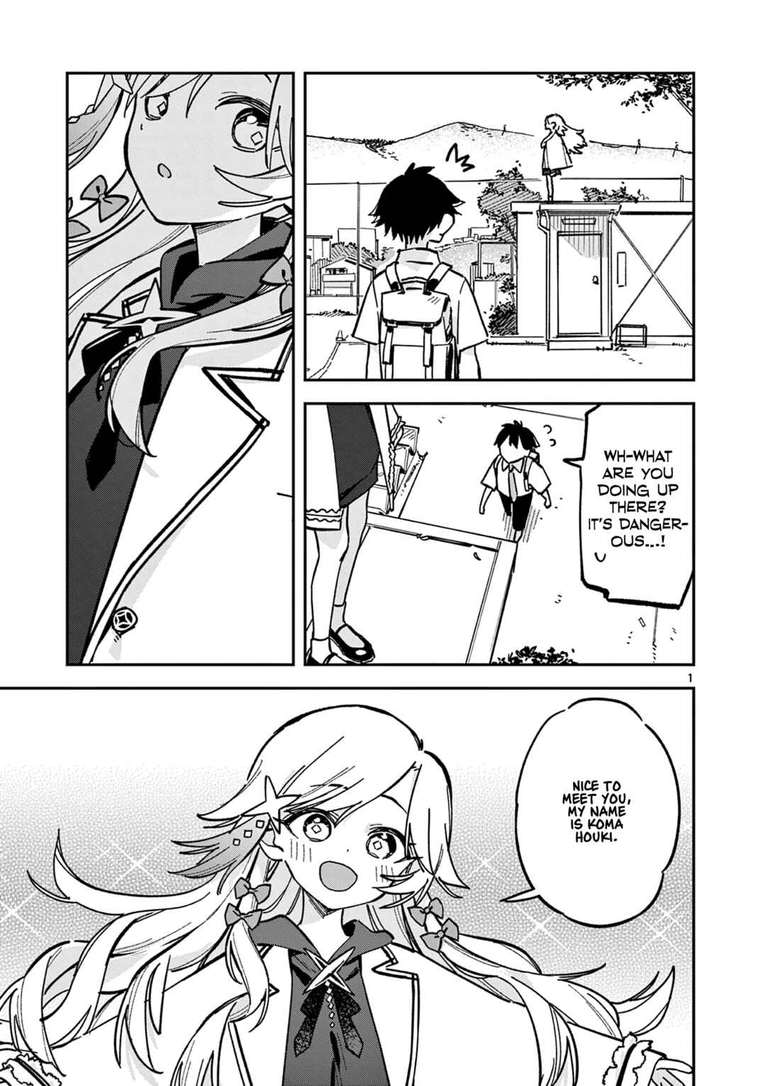Houkago, Bokura wa Uchuu ni Madou Chapter 44 - Page 1