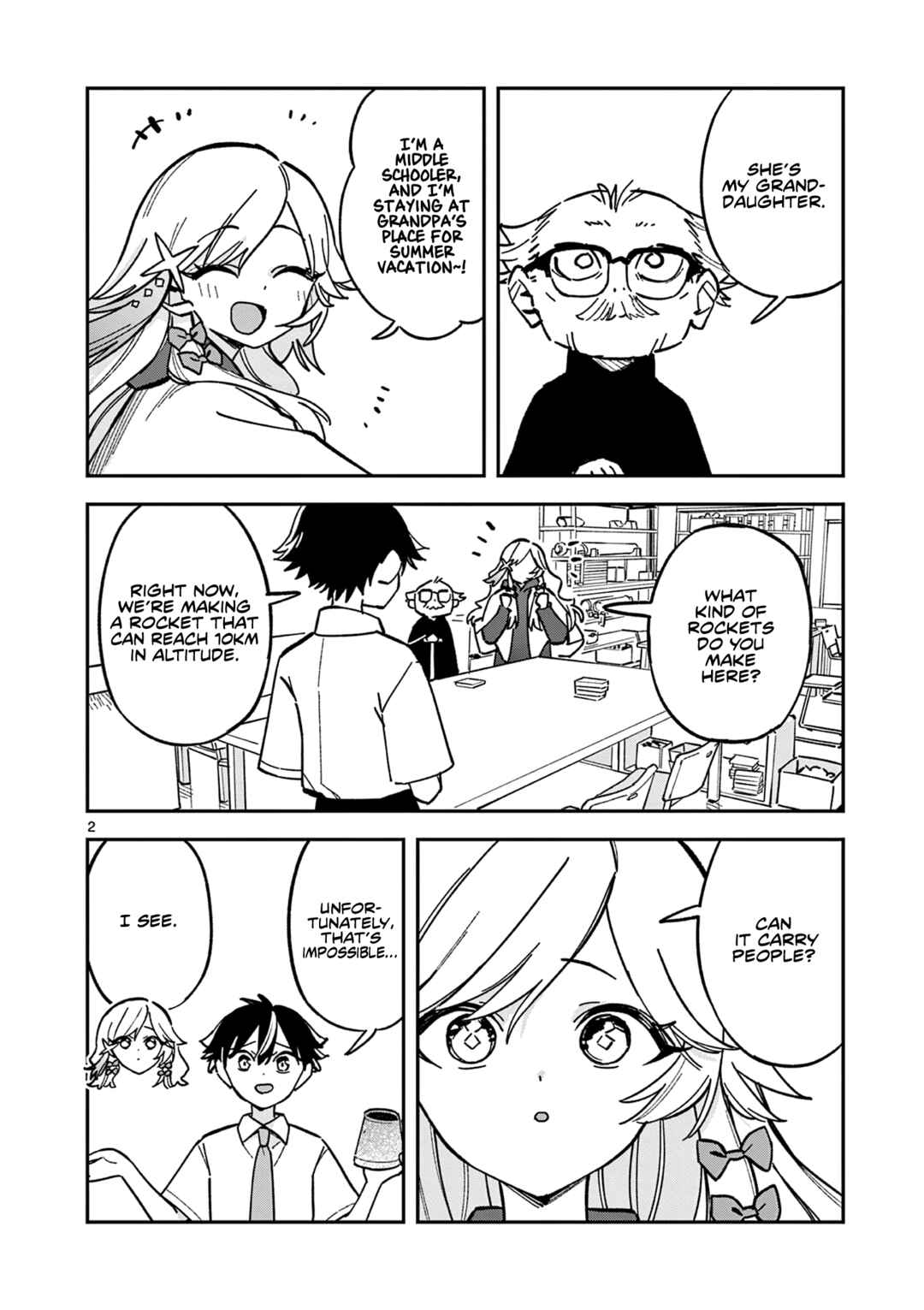 Houkago, Bokura wa Uchuu ni Madou Chapter 44 - Page 2