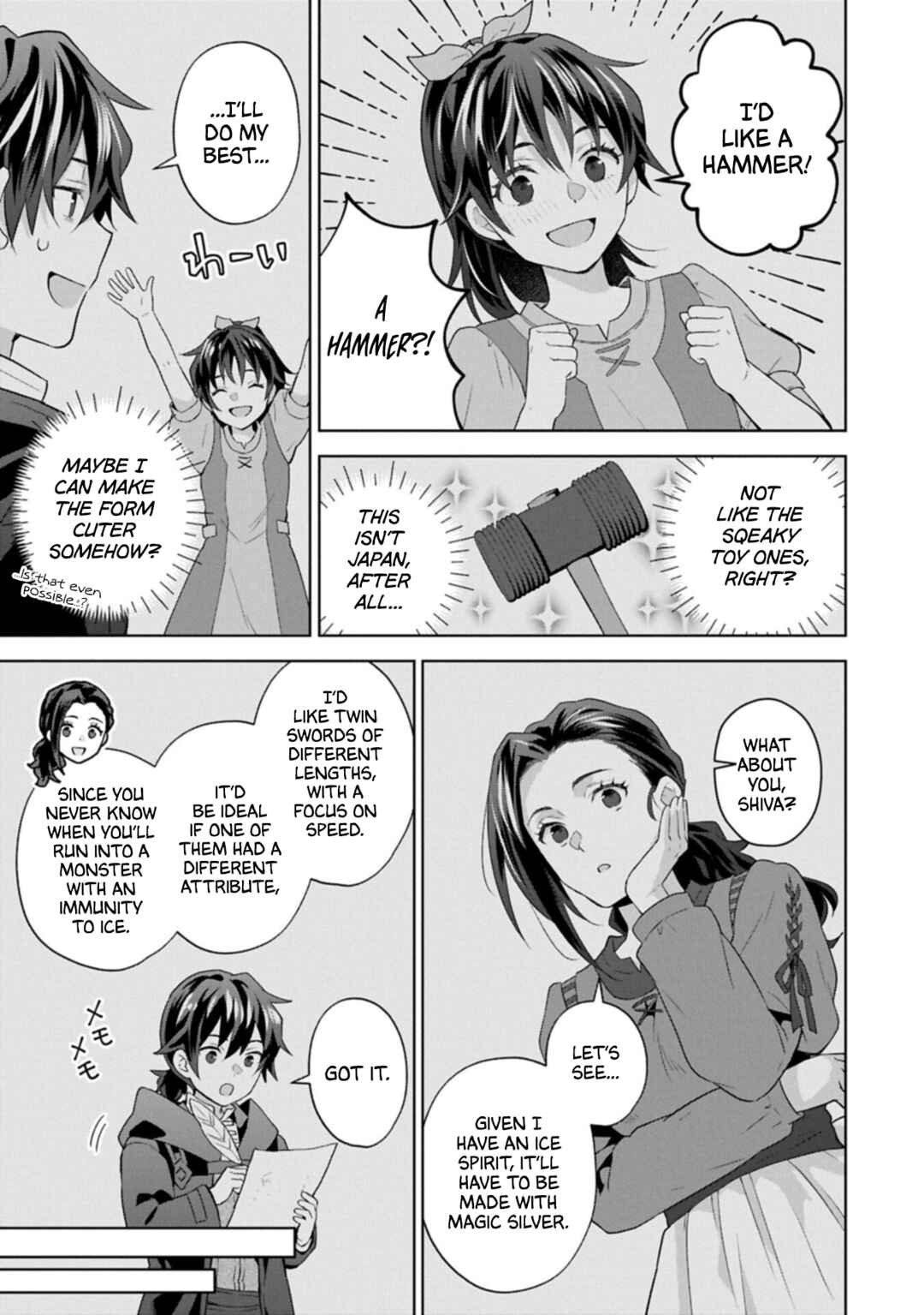 Isekai ni Ten'i Shitara Yama no Naka datta. Handou de Tsuyosa yori mo Kaitekisa wo Erabimashita Chapter 37 - Page 13