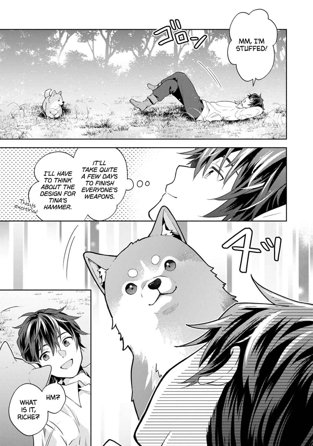 Isekai ni Ten'i Shitara Yama no Naka datta. Handou de Tsuyosa yori mo Kaitekisa wo Erabimashita Chapter 37 - Page 17