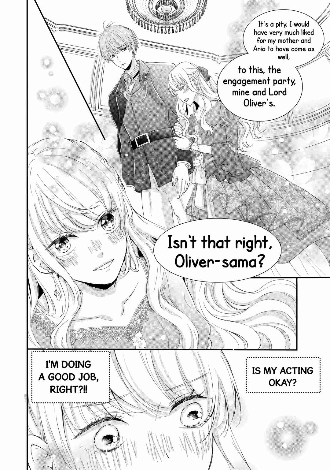 Konyakusha ni Wasurerareta Watashi Ringoku no Koutaishi Denka to Gisou Kon'yaku Suru Koto ni Narimashita (※Tadashi, Denka no Honmei wa Watashi Mitai desu!?) Chapter 5 - Page 26