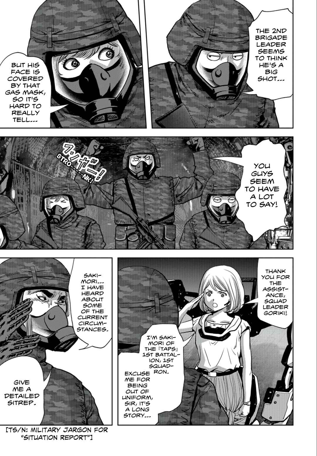 Kaijuu Jieitai Chapter 24.1 - Page 11