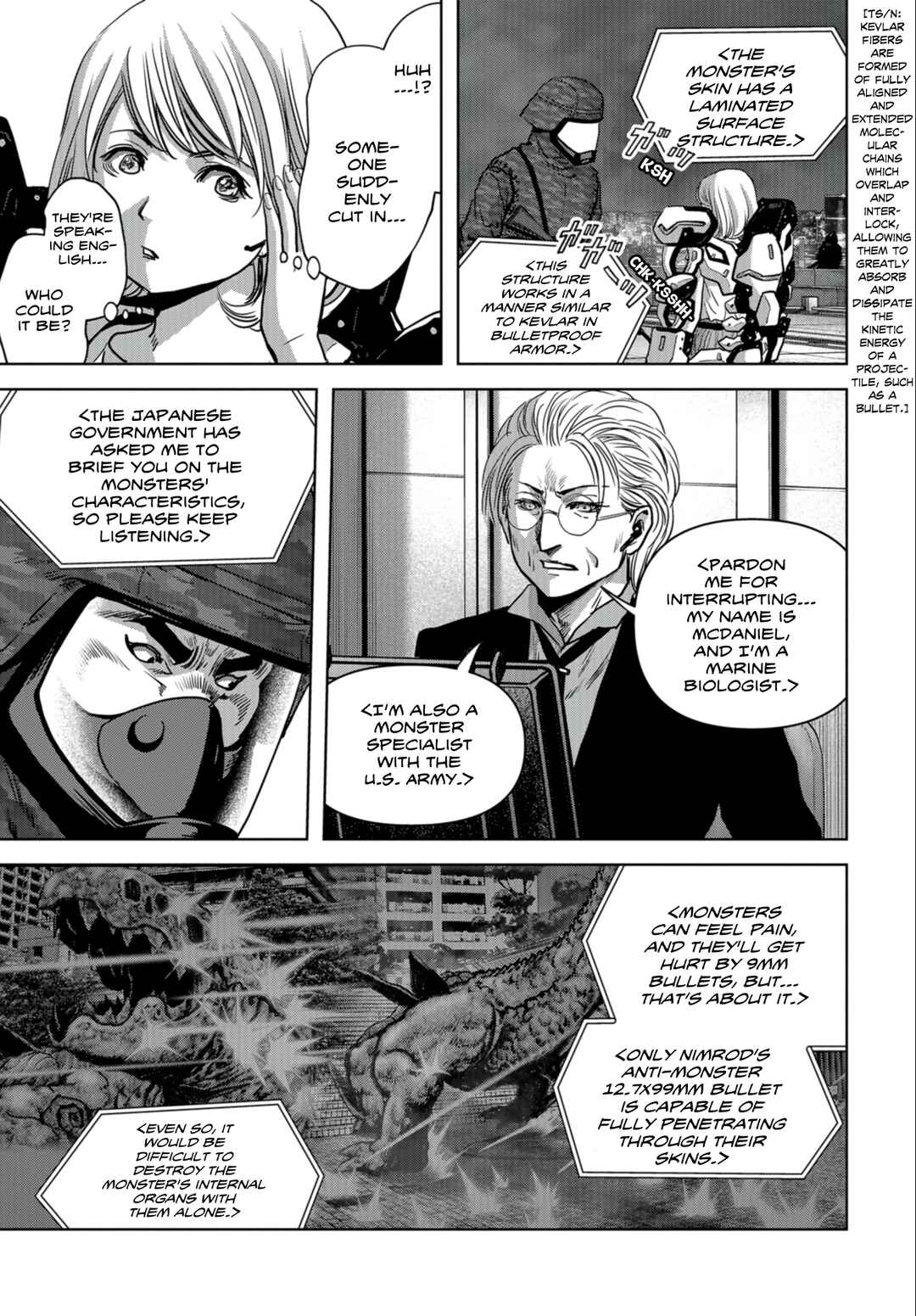 Kaijuu Jieitai Chapter 24.1 - Page 13