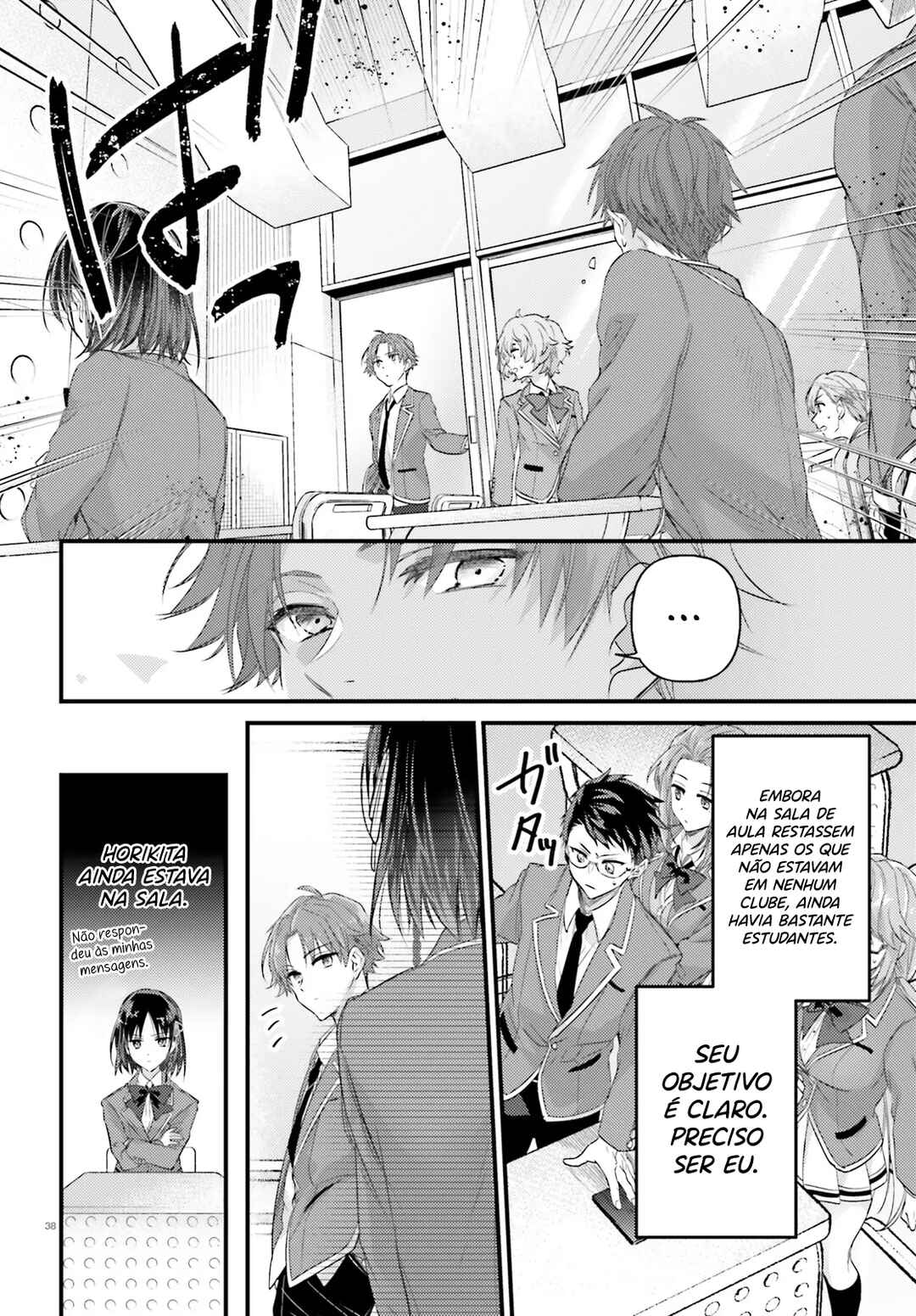 Youkoso Jitsuryoku Shijou Shugi no Kyoushitsu e 2-nensei-hen 2nd Stage Chapter 1 - Page 38
